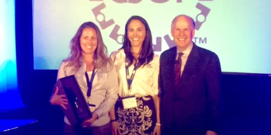Carl Warren Wins AACE Award!