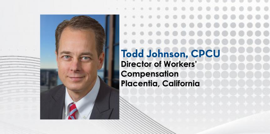 Welcome Todd Johnson, Director of Workers’ Compensation